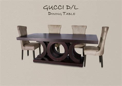 gucci dining table.